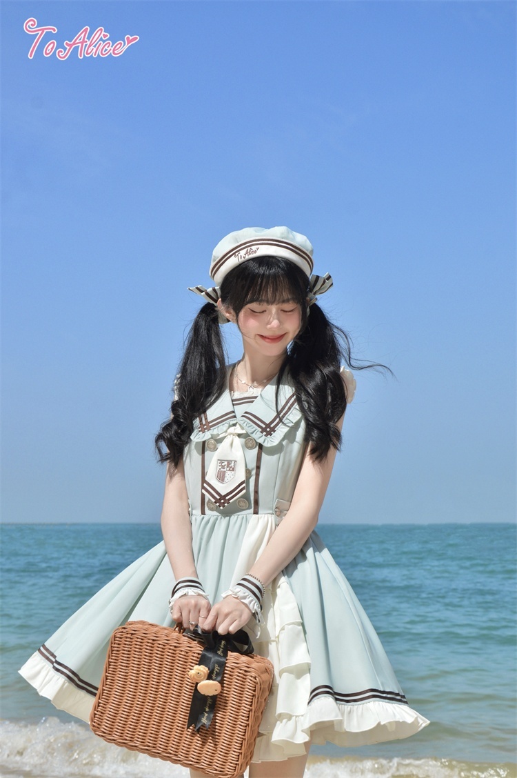 ToAlice】L1641スイーツカレッジワンピースセット - To Alice