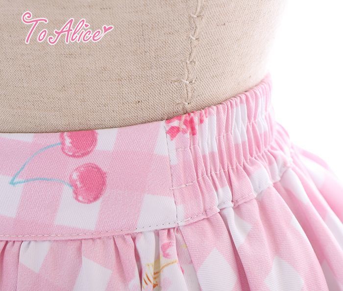 ToAlice】C2167いちごギンガムチェック浴衣セット - To Alice