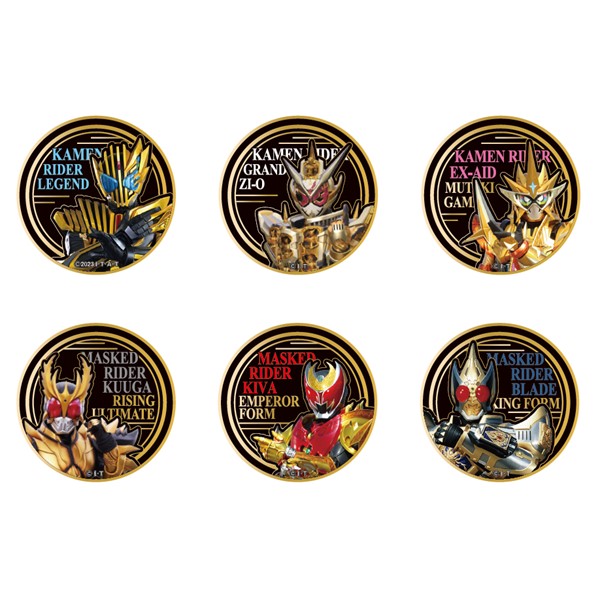 セット販売＞トレーディングゴールデンメタルバッジ(缶バッジ