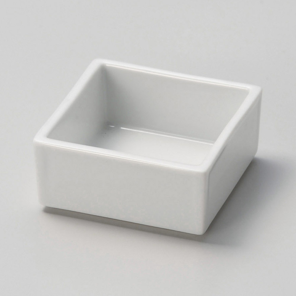 白磁スタック角鉢(和食器,鉢もの,珍味)|食器通販の陶磁庵