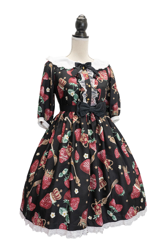 Royal Crown Berryワンピース(黒)｜東京ロリィタ-TOKYO LOLITA