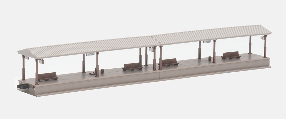 最終値下げ 模型 ヒルマモデルクラフト 島式ホーム ノスタルジック