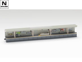 対向式ホーム(都市型)コンビニエンスストア・照明付延長部 ｜製品情報