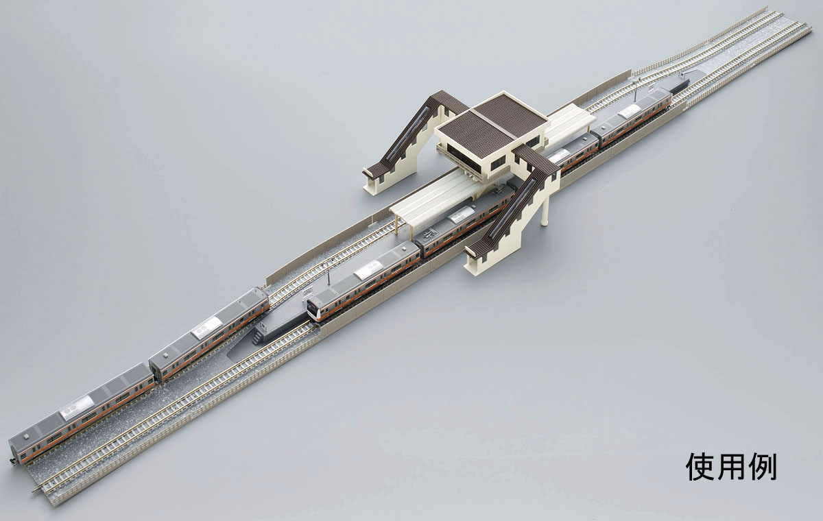 ワイドレール複線駅セット(レールパターンCB-D)｜製品情報｜製品検索