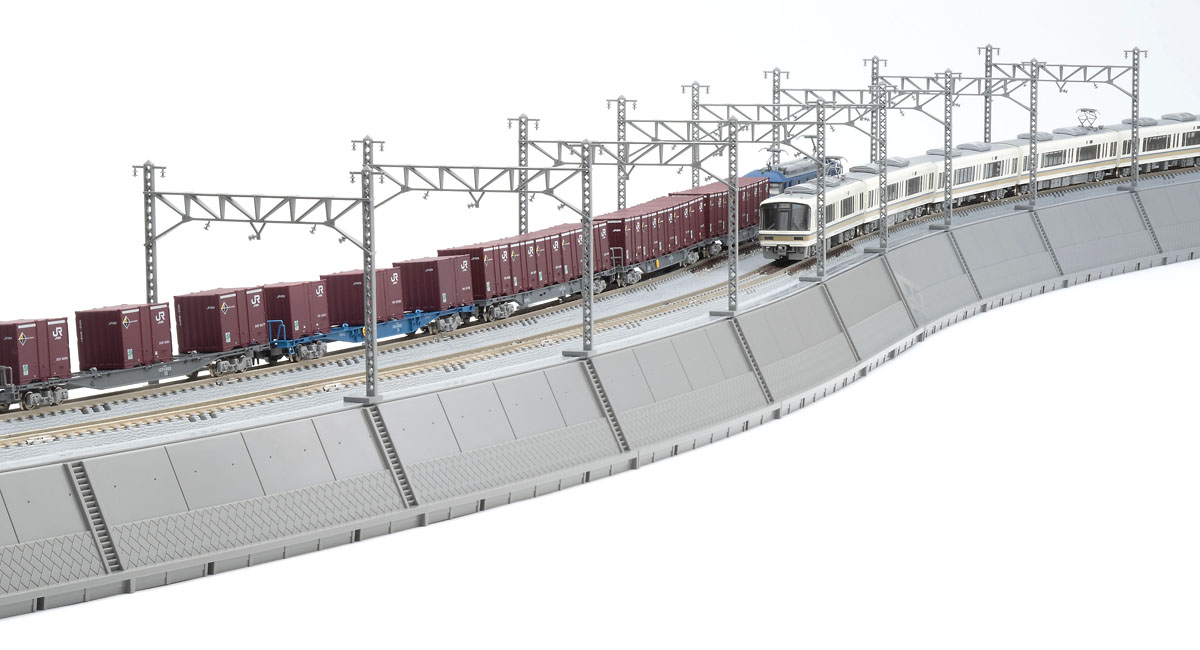 築堤大カーブレール複線化セット｜製品情報｜製品検索｜鉄道模型