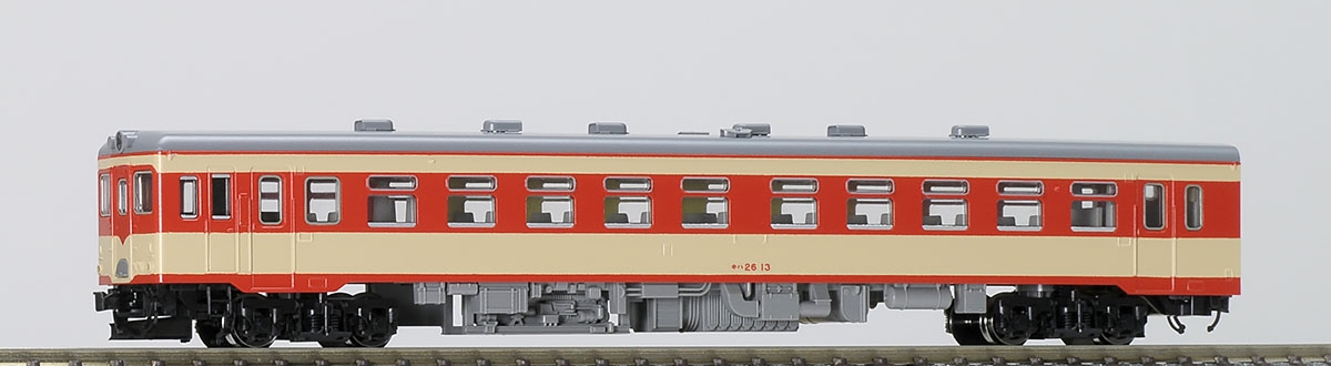 国鉄ディーゼルカー キハ26形（初期急行色・バス窓）（T）｜製品情報