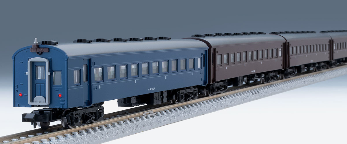 か*し様 MODEMO NS108 国鉄20m級 旧型客車 二等車セット N)