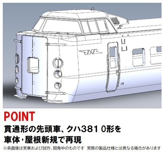 国鉄 381系特急電車(クハ381-0)基本セット ｜製品情報｜製品検索｜鉄道