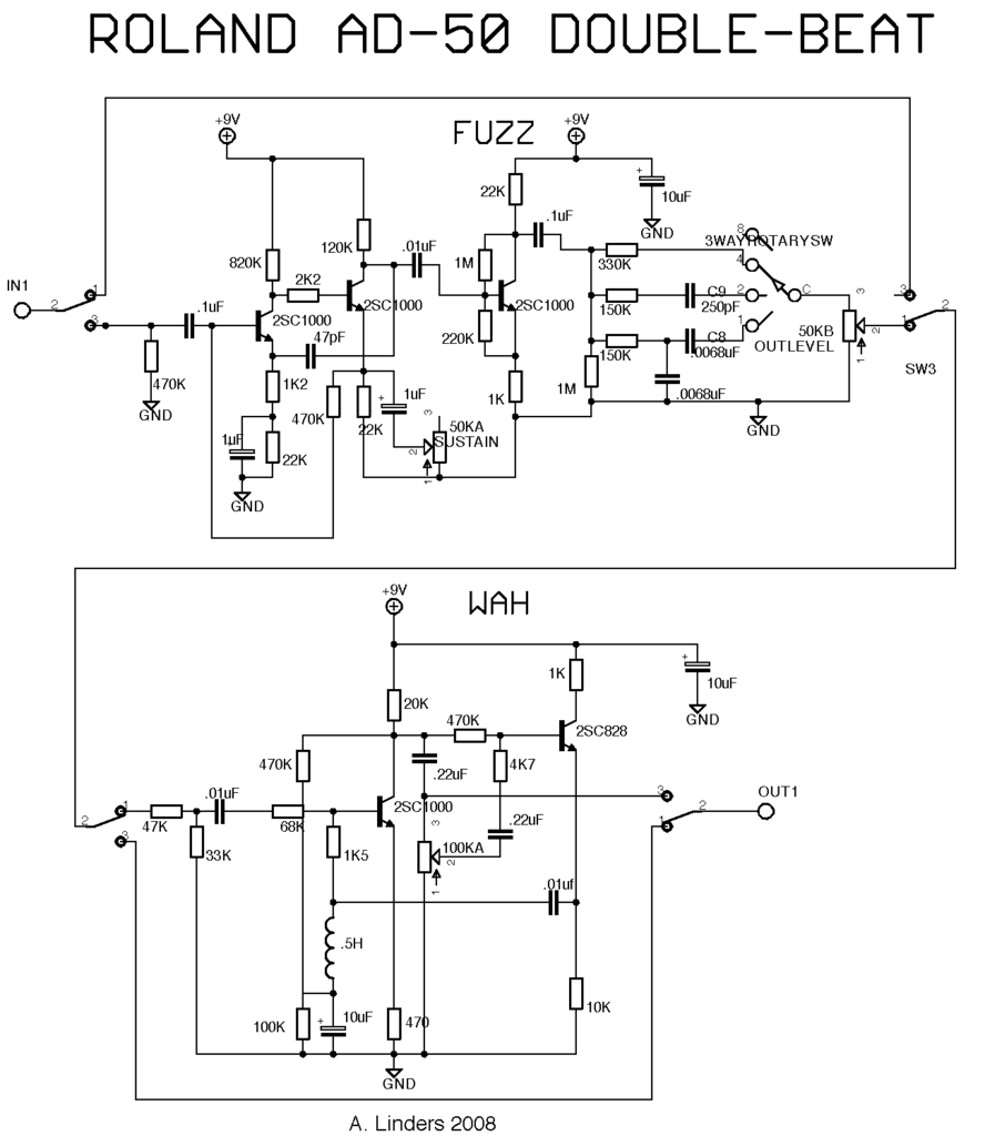 TONEHOME - the World of Vintage Guitar Effects Pedals - AD-50