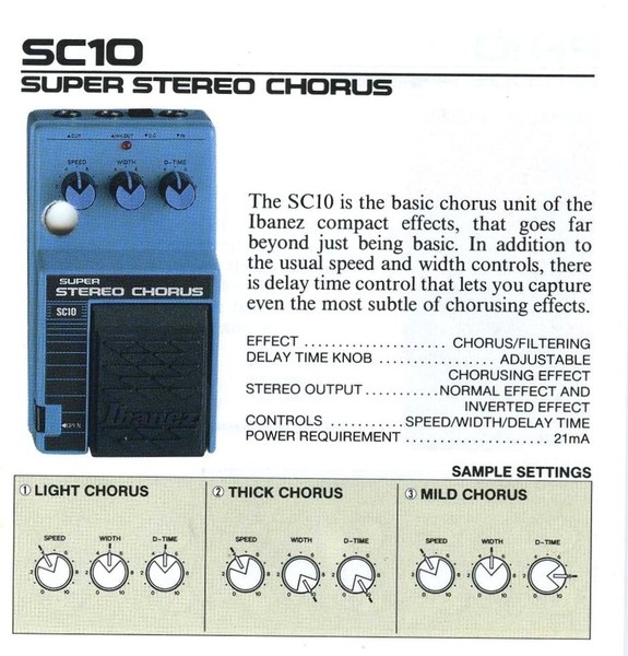 TONEHOME - the World of Vintage Guitar Effects Pedals - SC10