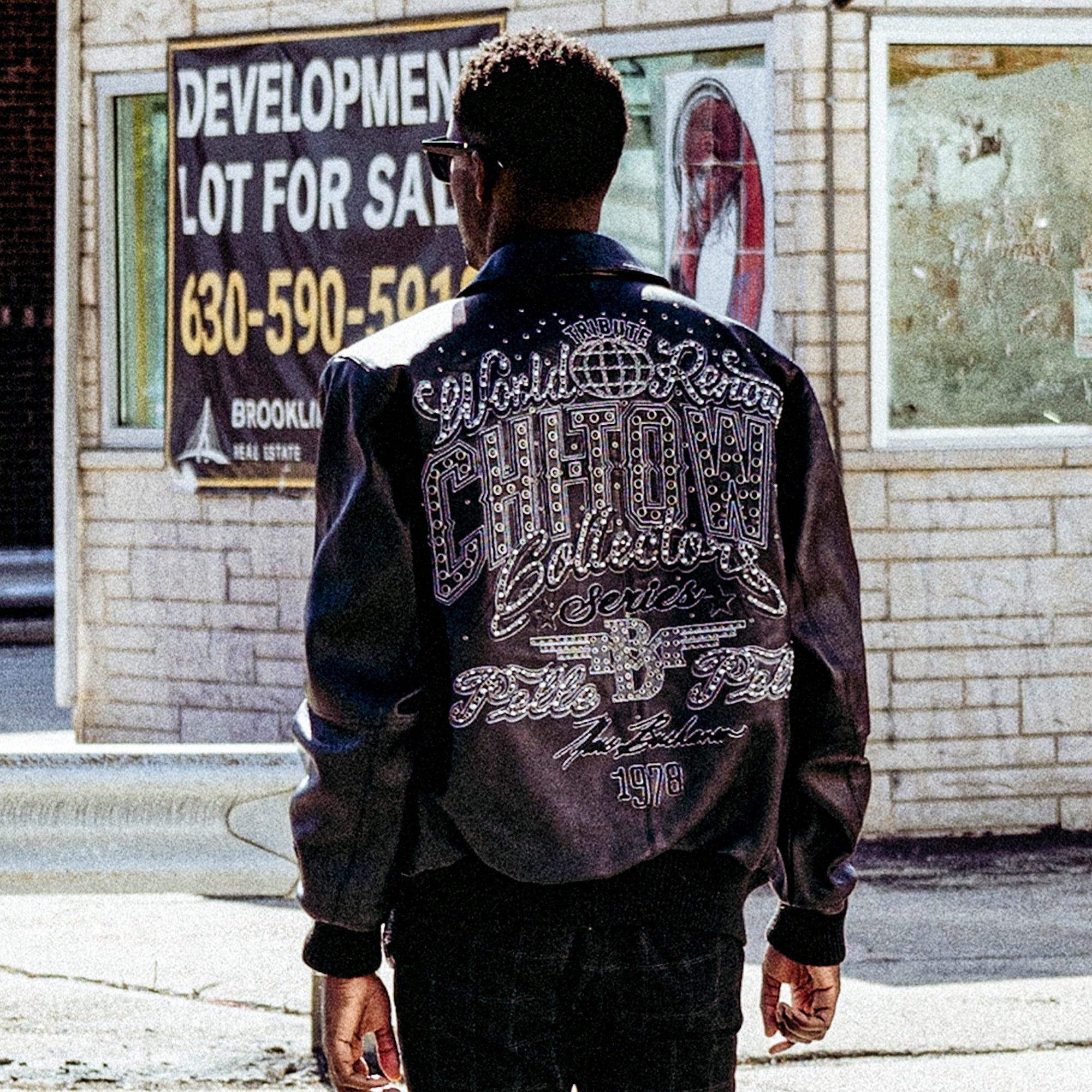 Pelle-Pelle X TB Men's Chi-Town Leather Jacket