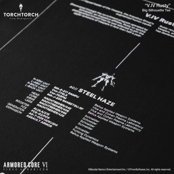 V.IV ラスティ ビッグシルエットTシャツ | TORCH TORCH