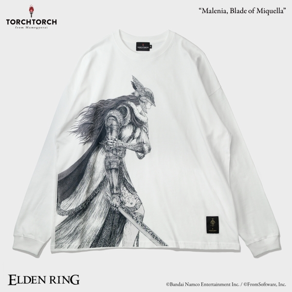 ミケラの刃、マレニアのロングスリーブTシャツ | TORCH TORCH