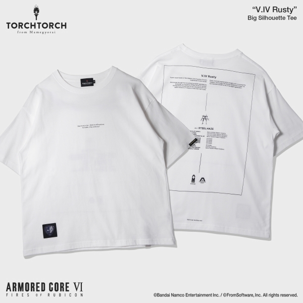 V.IV ラスティ ビッグシルエットTシャツ | TORCH TORCH