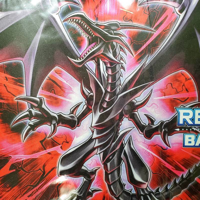 遊戯王 真紅眼の黒星竜 プレイマット 真紅眼の黒竜 公式 韓国