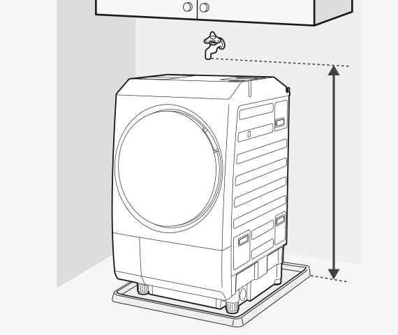 搬入経路、設置場所をチェック（ドラム式洗濯乾燥機 TW-127XP1L/R編