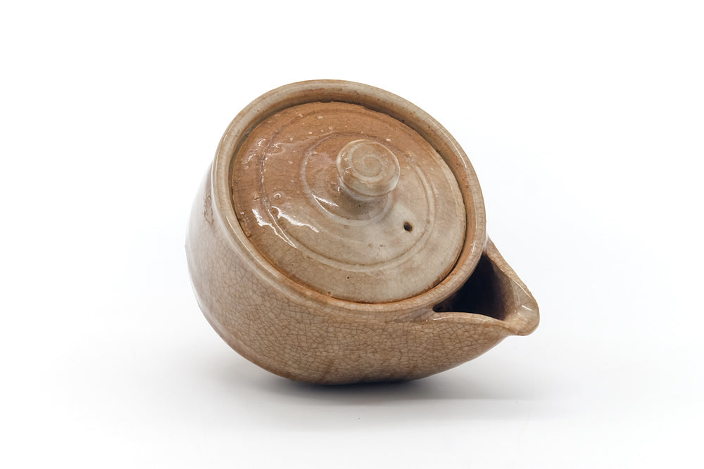 Japanese Hohin - Beige Hagi Handleless Teapot - 165ml – Tezumi