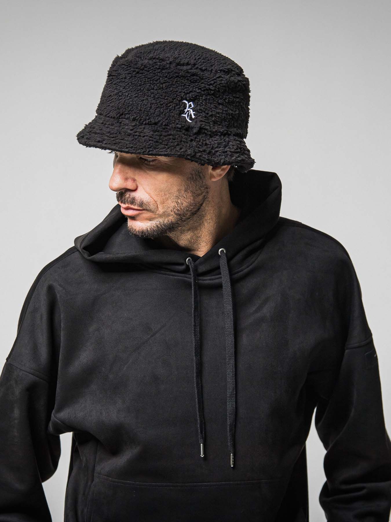 RESOUND CLOTHING - BOA BUCKET HAT / ボア バケットハット / ブラック