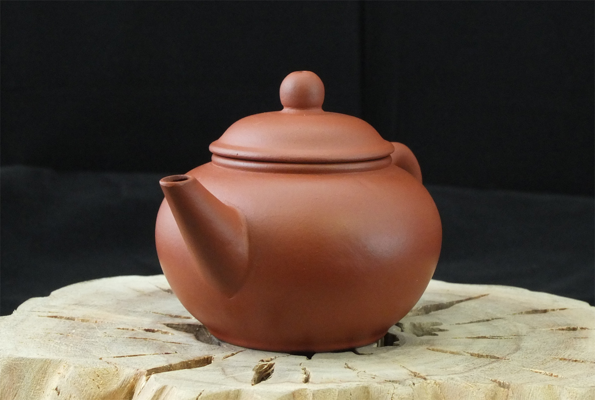 宜興紫砂一廠-紅泥四杯水平標準壺-80年代中期| 茶說壺途-宜興紫砂壺收藏