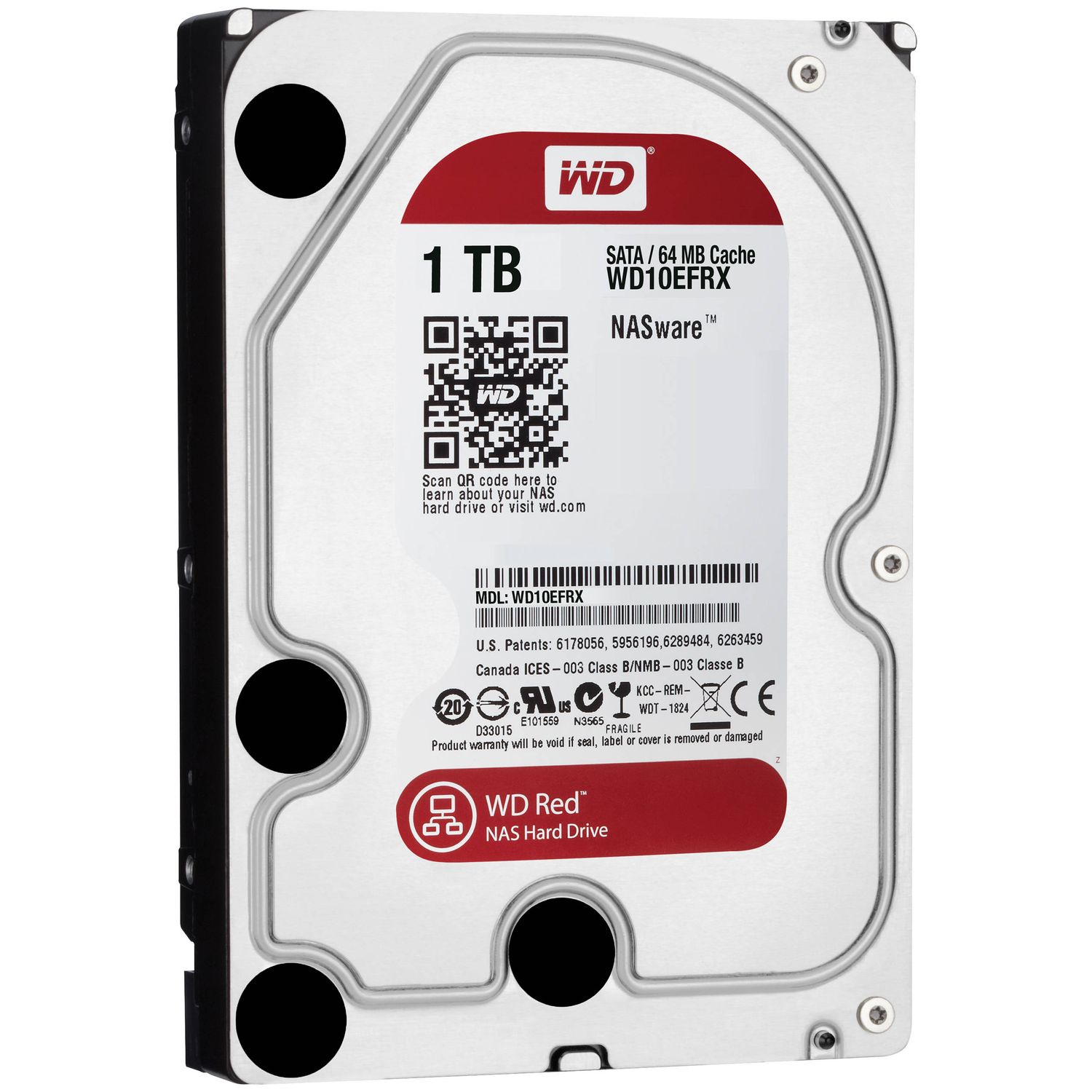 Western Digital Red WD10EFRX 1 TB Hard Drive | Tech-America