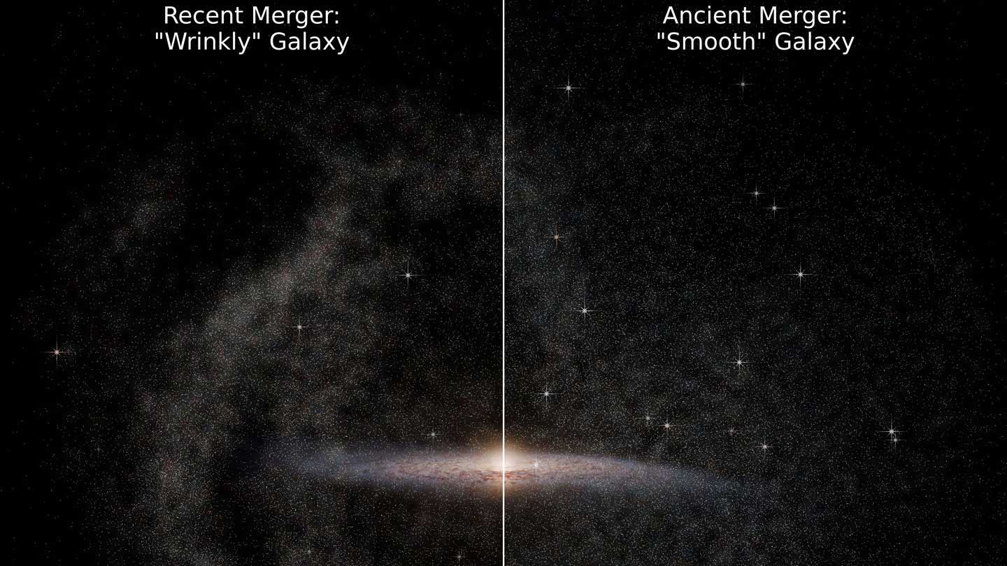 Milky Way's last major galactic collision happened much more