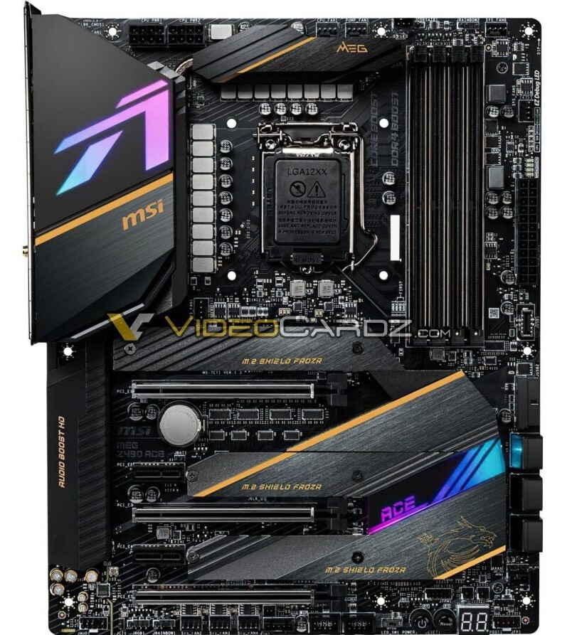 MSI MAG Z490 Tomahawk and MEG Z490 ACE Pictured | TechPowerUp