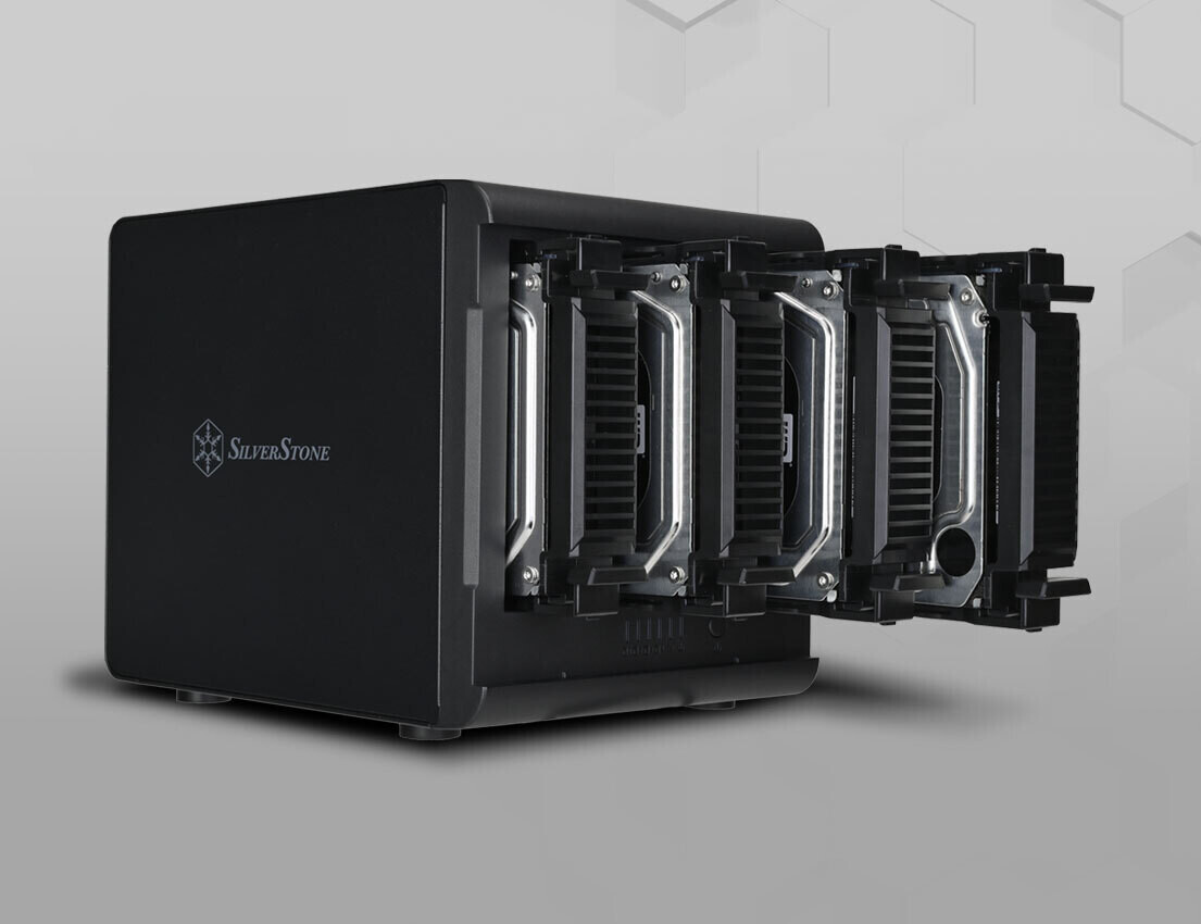 SilverStone Launches TS434U External 4-Bay 10Gbps SATA Hot-Swap