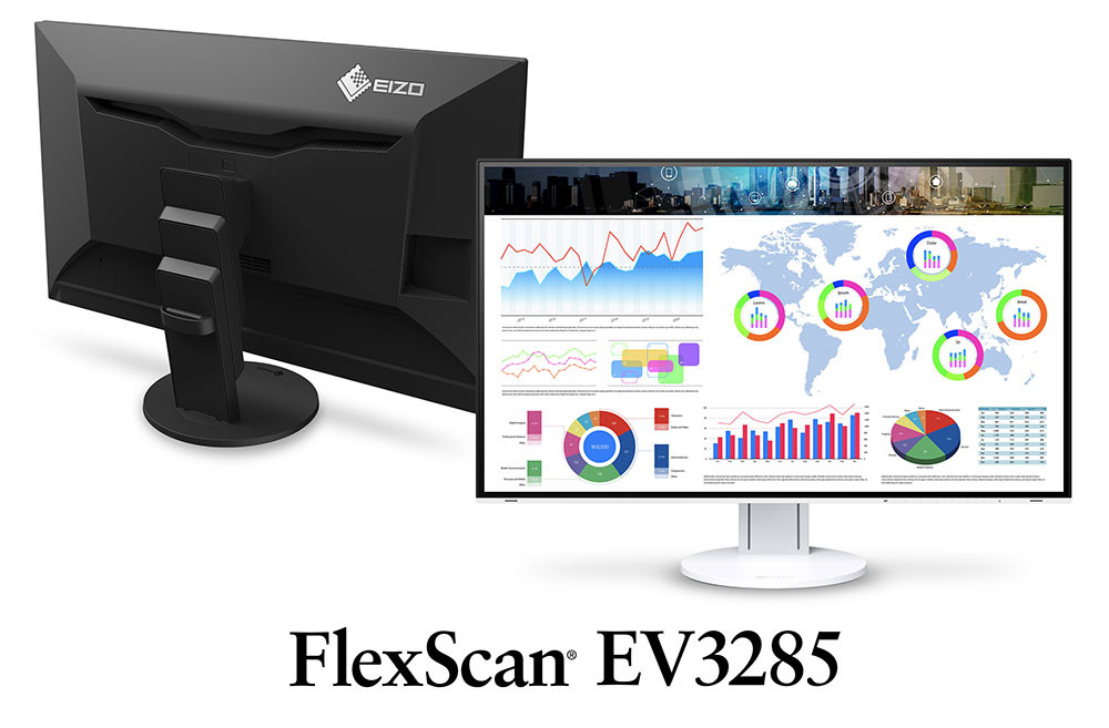 EIZO Releases the FlexScan EV3285 31.5-inch 4K Monitor | TechPowerUp