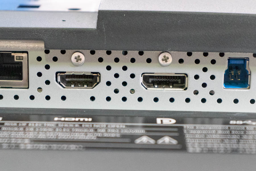 EIZO FlexScan EV2795 Review - Connectivity & Power Consumption