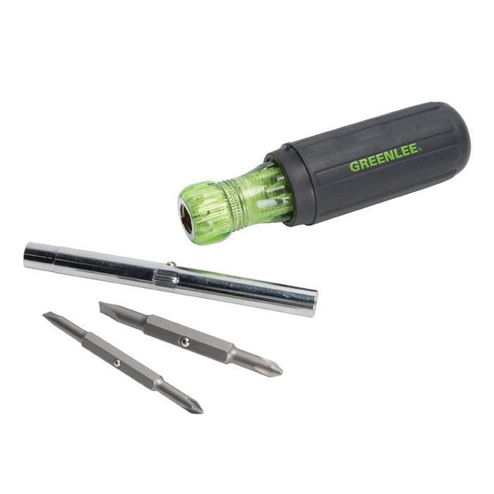 Greenlee 0153-42C 6-in-1 Soft-Grip Screwdriver
