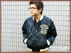 PYSK-1008 | スカジャン | PEAK'D YELLOW