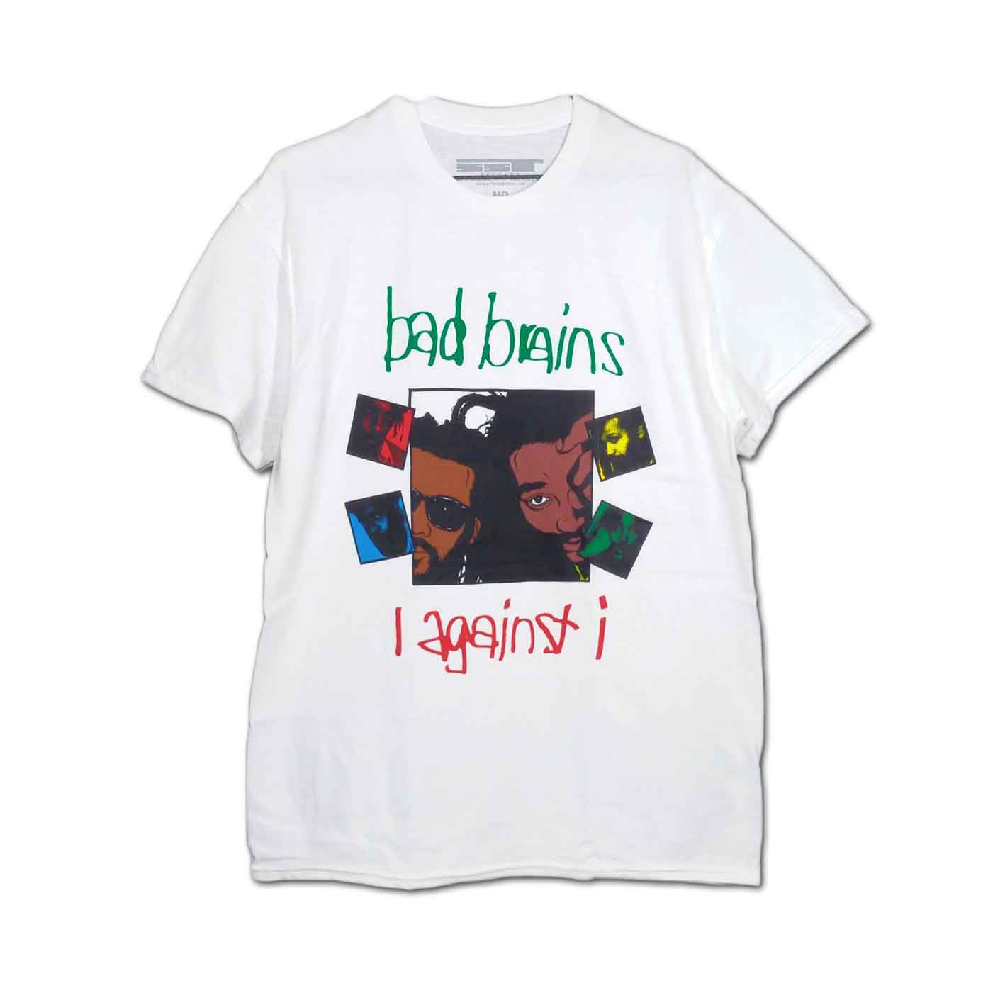 Bad Brains バンドTシャツ バッド・ブレインズ I Against I WHITE