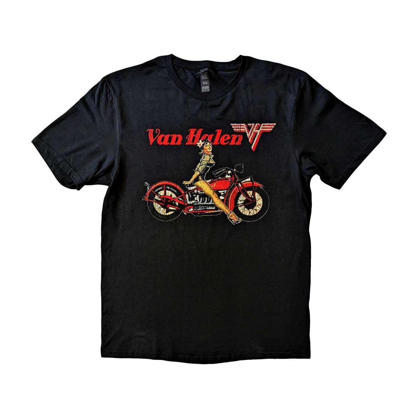 Van Halen バンドTシャツ ヴァン・ヘイレン Pinup Motorcycle - バンド