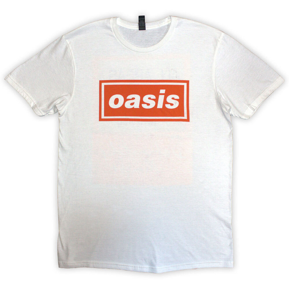 Oasis バンドTシャツ オアシス Definitely Maybe AAA Pass WHITE