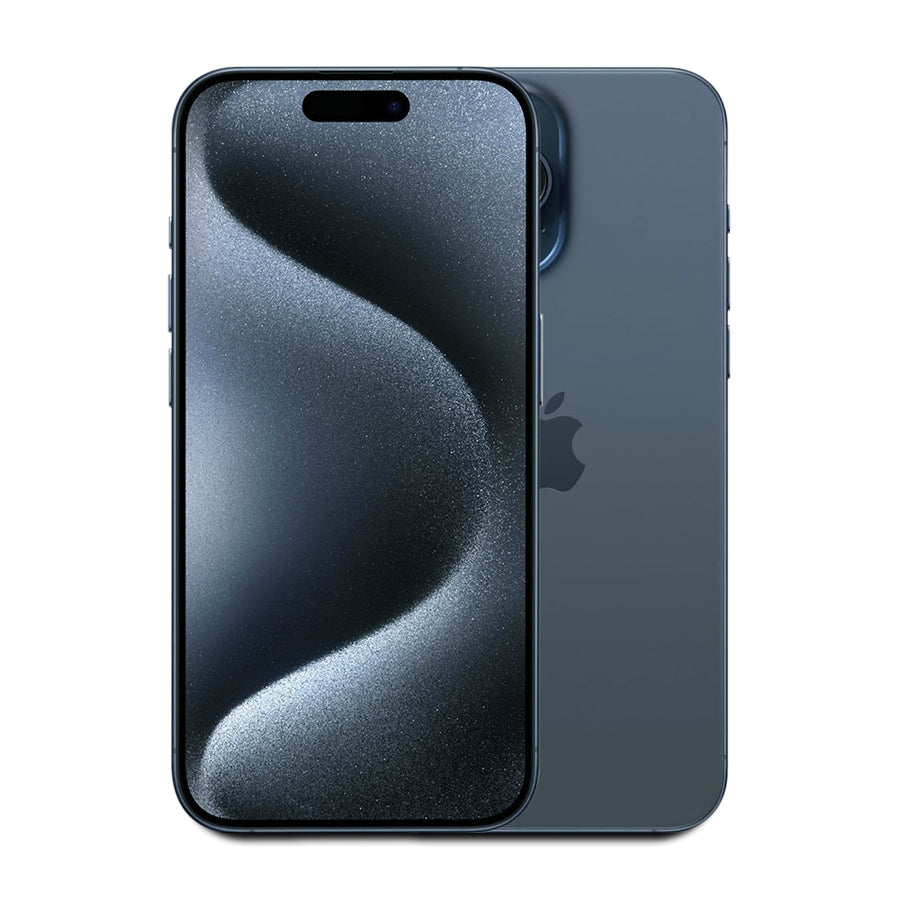 Apple iPhone 15 Pro 256GB - Blue Titanium (Renewed)
