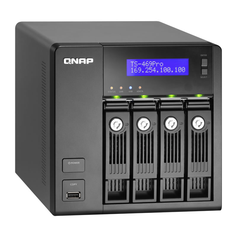 QNAP] NASタワー型 4ベイ TS-469PRO｜テックウインド株式会社