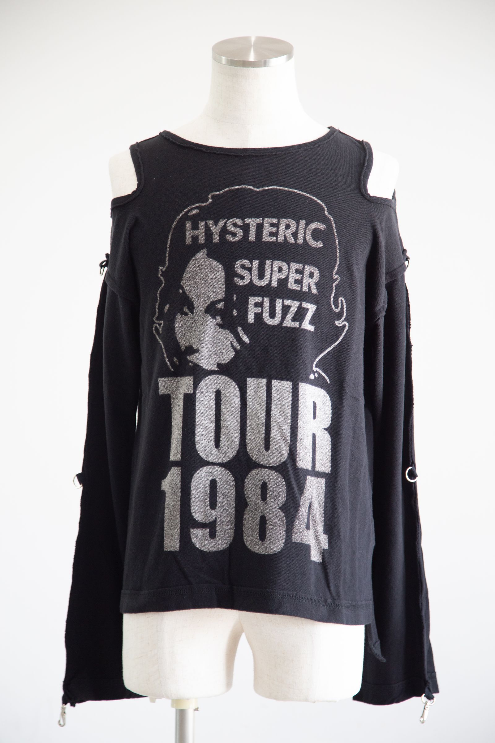 HYSTERIC GLAMOUR - TOUR 1984 プルオーバー / ブラック | Tempt