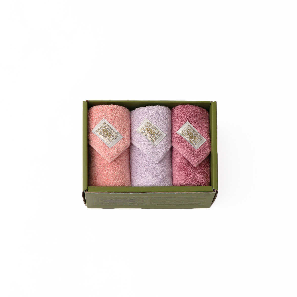 超甘撚りタオルハンカチ3枚セットB(FREE -): ギフトセット