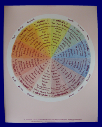 Zodiac Chart（黄道十二宮 図表）[雑貨]
