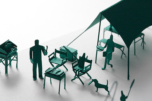 1/100建築模型用添景セット No.32 キャンプ編 - 製品リスト／ネット