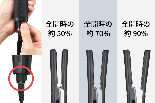 プロフェッショナル プロテクトイオン ストレートアイロン｜NIS700A-K