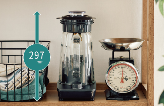 ガラスミキサー｜TMX45A-H｜美容・キッチン家電のテスコム