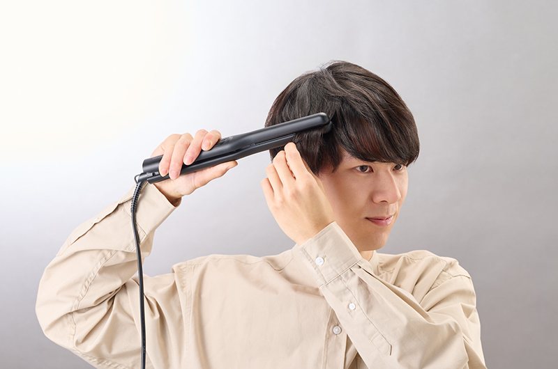 セラミックプレート ストレートヘアアイロン FEEL高純度ピュアセラミック プレート ストレートヘアアイロン