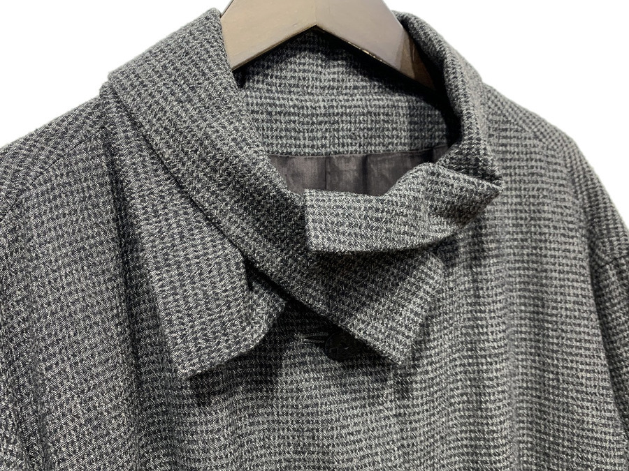 センソユニコ取扱の【慈雨/ジウ】より ウールデザインコート 入荷