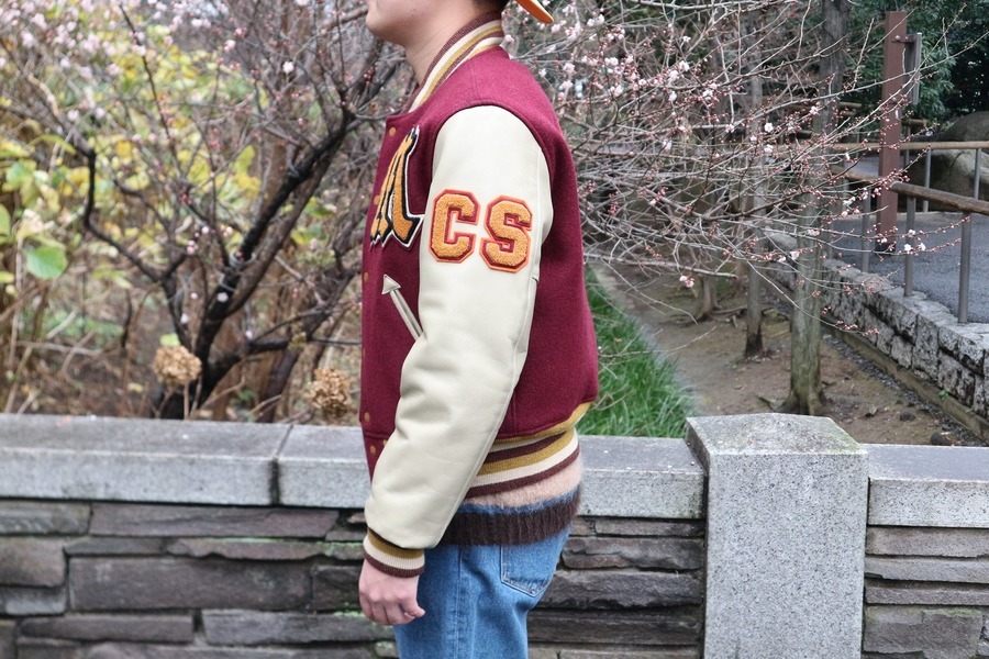 STYLE EYES/スタイルアイズ】インパクト大！袖レザースタジャンのご