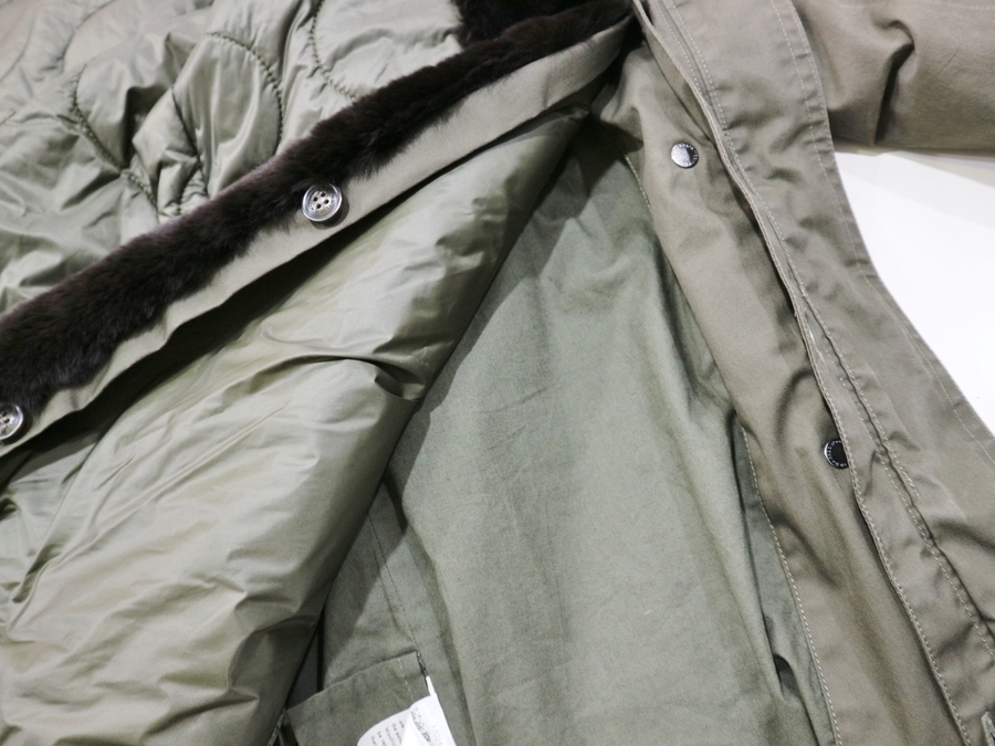 WOOLRICH／ウールリッチ】ラッビットファーが暖かみのある万能モッズ