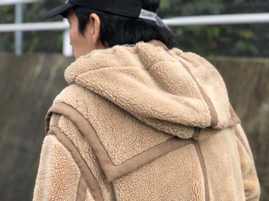 sacai / サカイより17AWコレクションのボアダッフルコートをご紹介