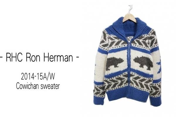 賀来千香子さん着用のRHC Ron Herman（ロンハーマン）カウチンを入荷