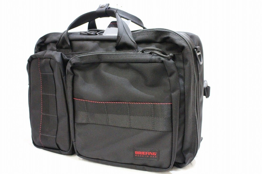 別注BRIEFING×Tomorrowland 3way マルチバッグ ブラック 別注BRIEFING
