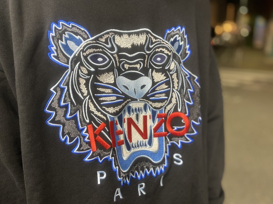 KENZO/ケンゾー】よりタイガー刺繍クルーネックスウェットを買取入荷